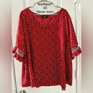 Women 4X blouse